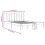 VidaXL (black, 150 x 200 cm) vidaXL Solid Wood Pine Bed Frame Wooden Bedstead Bed Base Multi Colours/Sizes 4