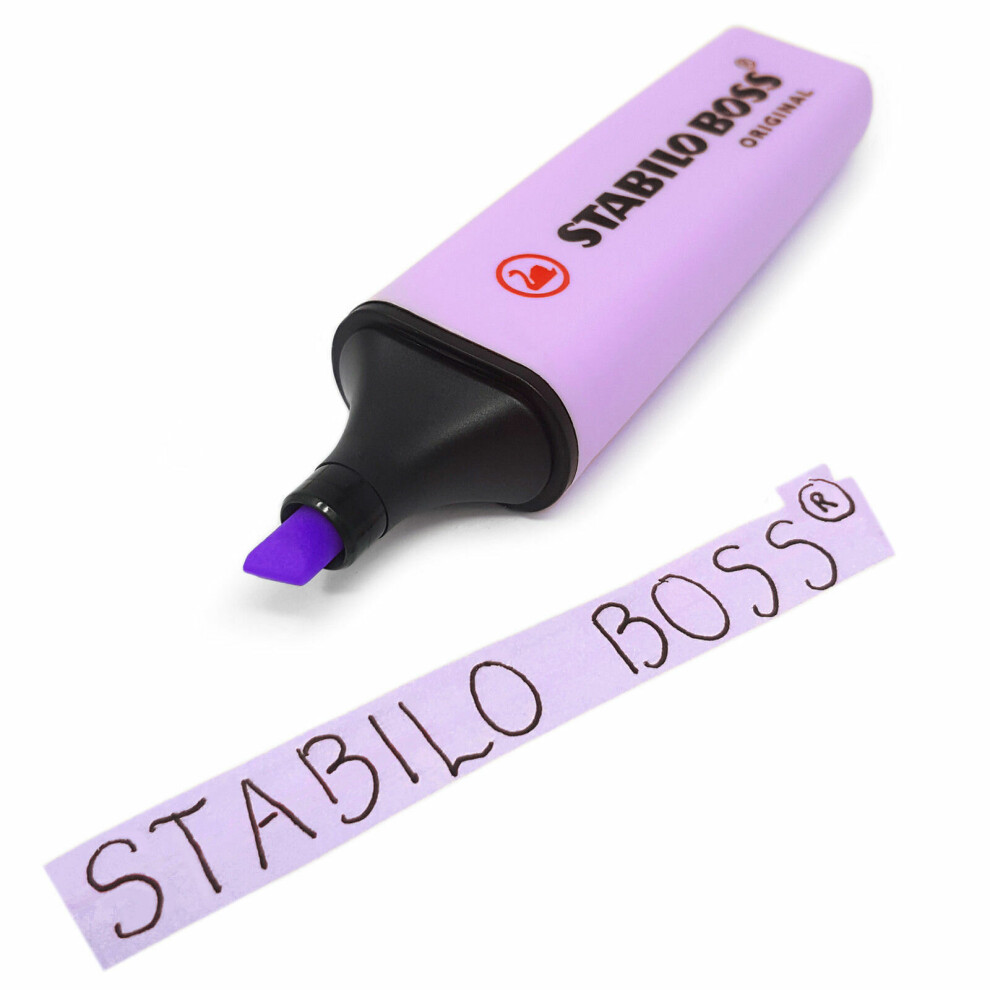 Stabilo Boss Highlighter Pens - Original Pastel Highlighter - Lilac Haze - Single (70/155)