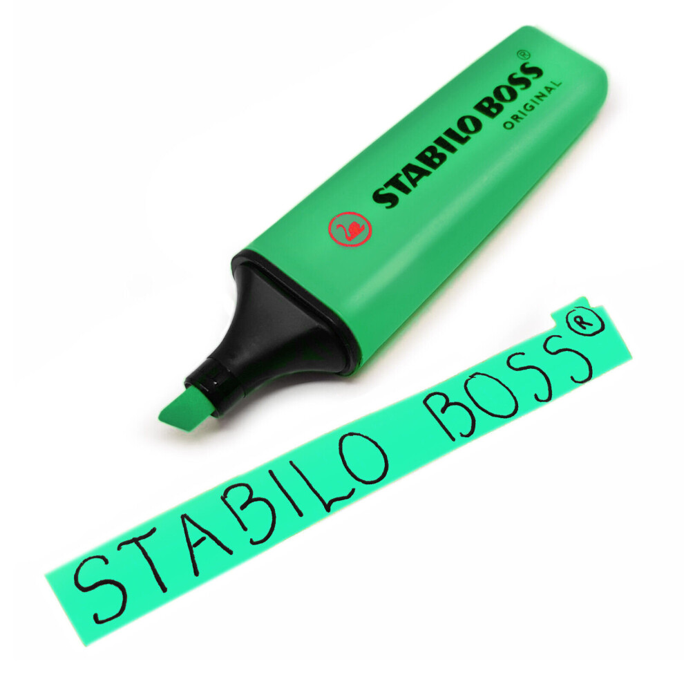 Stabilo Boss Highlighter Pens - Original Highlighter - Single (70/51) Turquoise