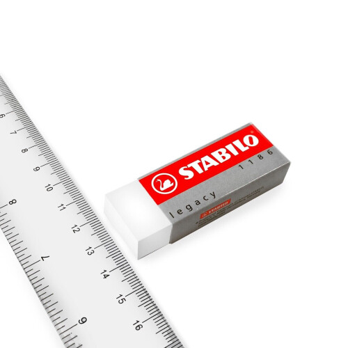 Stabilo Legacy Mars Erasers Plastic Rubber Erasers - Pack of 3 2