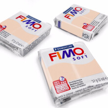 FIMO Soft Polymer Oven Modelling Clay - 57g - Set of 3 - Flesh