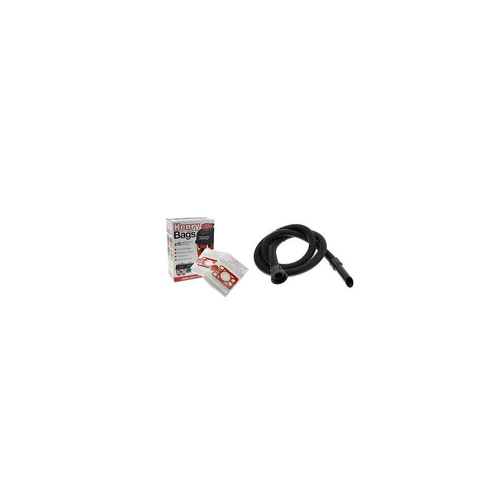 NUMATIC NVMICH BAGS AND REPLACMENT 2.5M HOSE FOR HENRY & HETTY VACUUMS