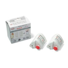 2X TEFAL FASTEO Steam Iron Filter Cartridge Anti Calc SV6040 SV6050 SV6035