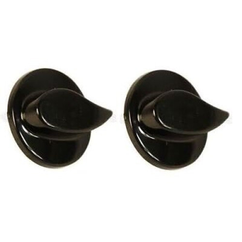 Belling Belling Oven Cooker Hob Gas Flame Control Knobs (Black, Pack of 2)