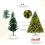 (6ft) VeryMerry 'Snowhill' Pre-Lit Christmas Tree 6
