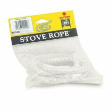 Hotspot 12mm x 1.5m Pre-Cut Glass Fibre Rope For Sealing Stoves and Log Burners