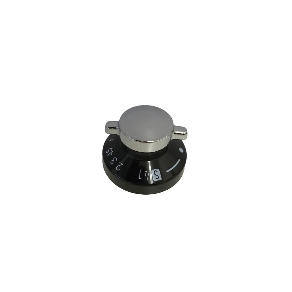 Stoves Genuine Diplomat Gas Oven Control Knob Hob Cooker Switch Chrome Silver/Black