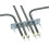 Zanussi ZANUSSI  Oven Upper Top Heating Element Grill 2700w Genuine 2