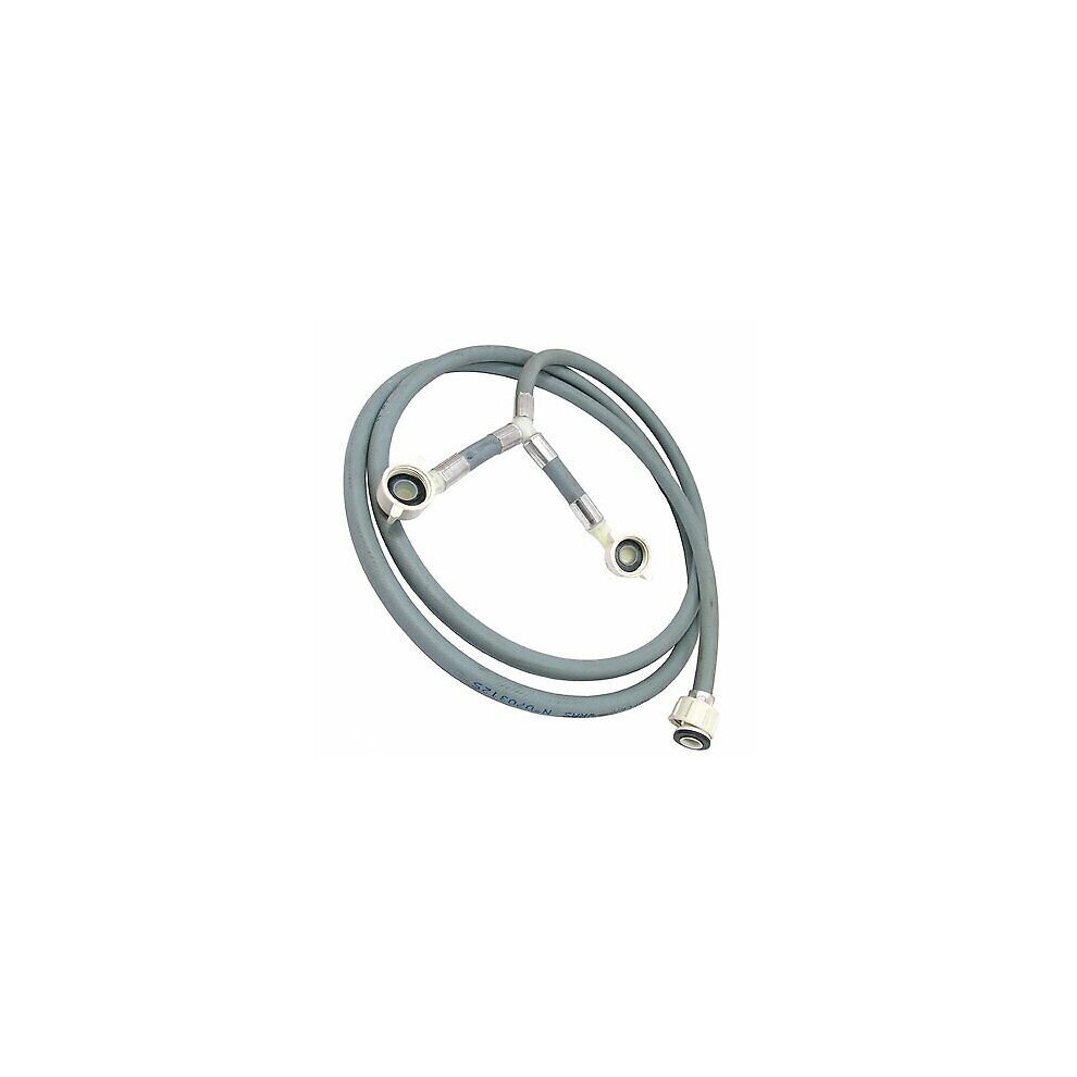 FOR Ariston Beko WASHING MACHINE Y Split DUAL FILL Inlet Water HOSE 2.5M