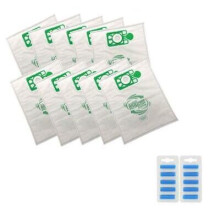 20 x Numatic Henry Hetty HEPAFLO Vacuum Cleaner Cloth Hoover Bags & Fresheners