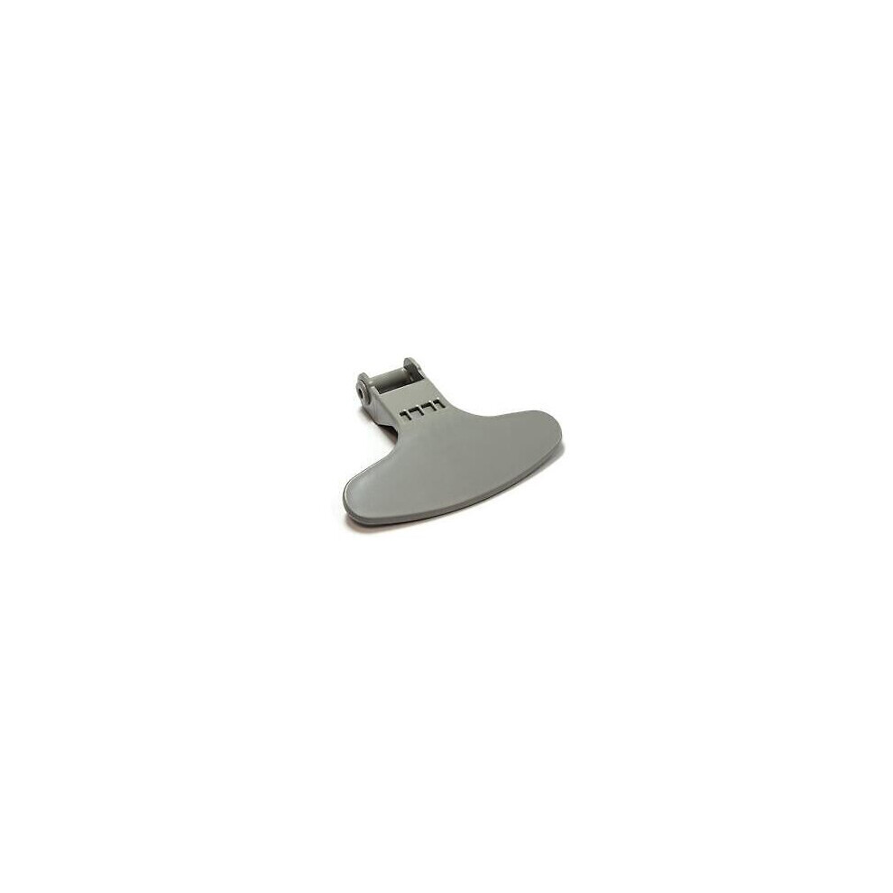 Grey Washing Machine Door Handle For Beko WMB81241LB, WMB81243LB, WM74155LS