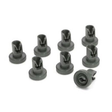 Genuine ZANUSSI Dishwasher Upper Basket Wheels x 8 50286967000