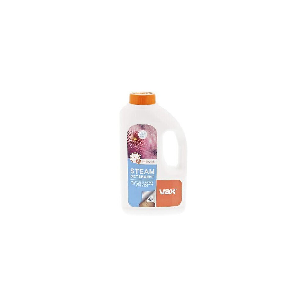 Genuine Vax Spring Scent Steam Mop Detergent 1 Litre Antibacterial