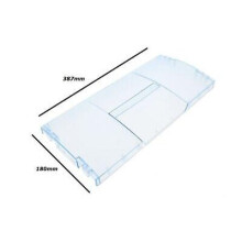 BEKO Genuine Fridge Freezer Drawer Cover Basket Front Transparent Handle