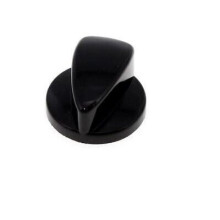 INDESIT Genuine FI21K, FI31K, FIU20BK Oven Cooker Knob Hob Dial Switch Black