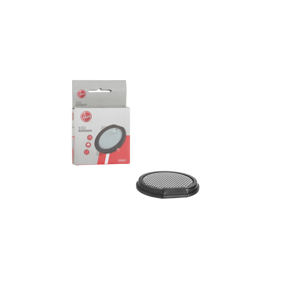 Hoover Genuine Vacuum Cleaner S132 Pre Motor Filter Washable Epa H-Free 500