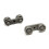 Belling 2 x BELLING Genuine Dishwasher Rail Wheel Basket Drawer Loading Rack Grey Wheels 1