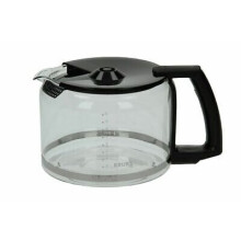 KRUPS Genuine Glass Coffee Jug & Lid DUOTHEK Replacement Caraffe