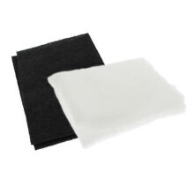 Charcoal Foam Grease Cooker Hood Filter For AEG Cut To Size 57cm x 47cm