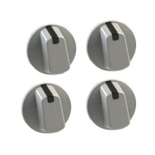 Universal Bosch Neff 48mm White Cooker Control Knob Pack of 4