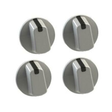 Universal Beko Montpellier 48mm White Cooker Control Knob Pack of 4