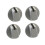 Wilson Universal 48mm White Cooker Control Knob Pack of 4 1