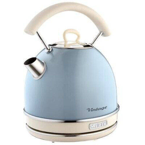 Ariete Ariete Vintage Design Retro Style 1.7L Dome Kettle, ?2000W, Blue