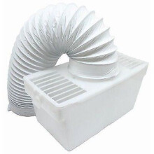 Universal Tumble Dryer Condenser Vent Kit Box With Hose - Fits All Makes
