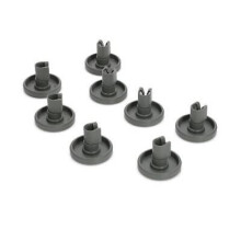 ZANUSSI ZDF301, ZDF3010, ZDF3010X, ZDF3011, ZDF3011X,8x Lower Basket Wheels