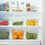 Kitchen Fridge Organizer Drawer Box Space Saving With Handle 200x325x140 2