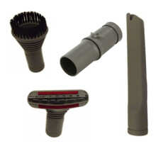 4 Piece Vacuum Stair Brush Crevice Tool Kit Set For Dyson DC16 DC19T2 DC22 DC23