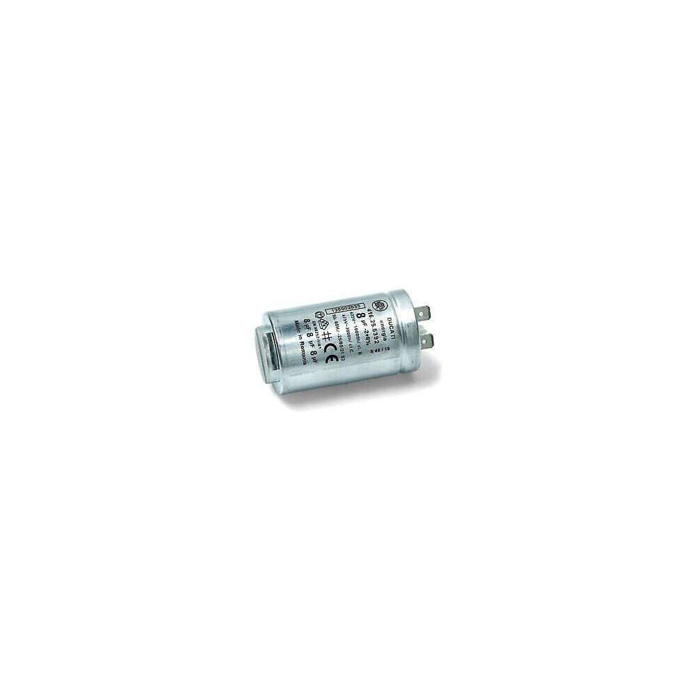 Zanussi Genuine Zdc47204w, Zdc47209w, Zdc5350w Tumble Dryer Capacitor 8Uf