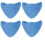 Vax Microfibre Cleaning Pads For Vax S2S, S2C, S5C, S2S-1, S2ST 4 PACK 1