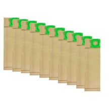 10 X Paper Dust Bags For Sebo X1, X1.1, X2, X3, XP2, XP3, X4, X4 Extra