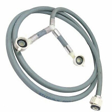 FOR INDESIT Washing Machine Hose Y Split Dual Fill Water Inlet 2.5m