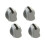 Wilson Universal 35mm White Cooker Control Knob Pack of 4 1