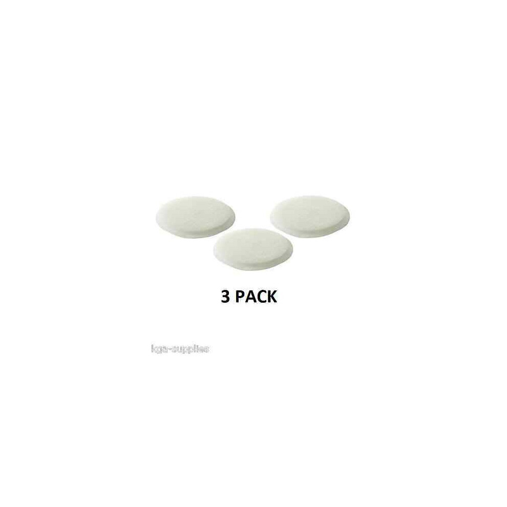 3 X White Post Motor Filter Pad for Dyson DC07 DC07i DC14 DC14i Vacuum Cleaner