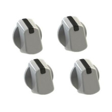 Universal Beko Montpellier 35mm White Cooker Control Knob Pack of 4