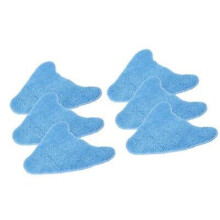 6 x Steam Mop Microfibre Washable Pads For Vax S86-MC-C
