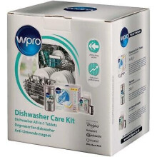 GENUINE WPRO DISHWASHER CLEANING CARE DEGREASER & LIMESCALE KIT C00379698