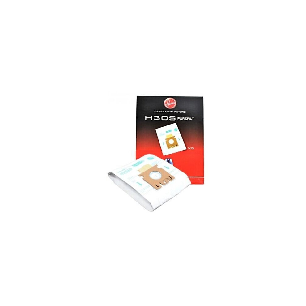 Hoover H30s Telios Genuine Purefilt Vacuum Cleaner Bags (Pack Of 5) - 09178278