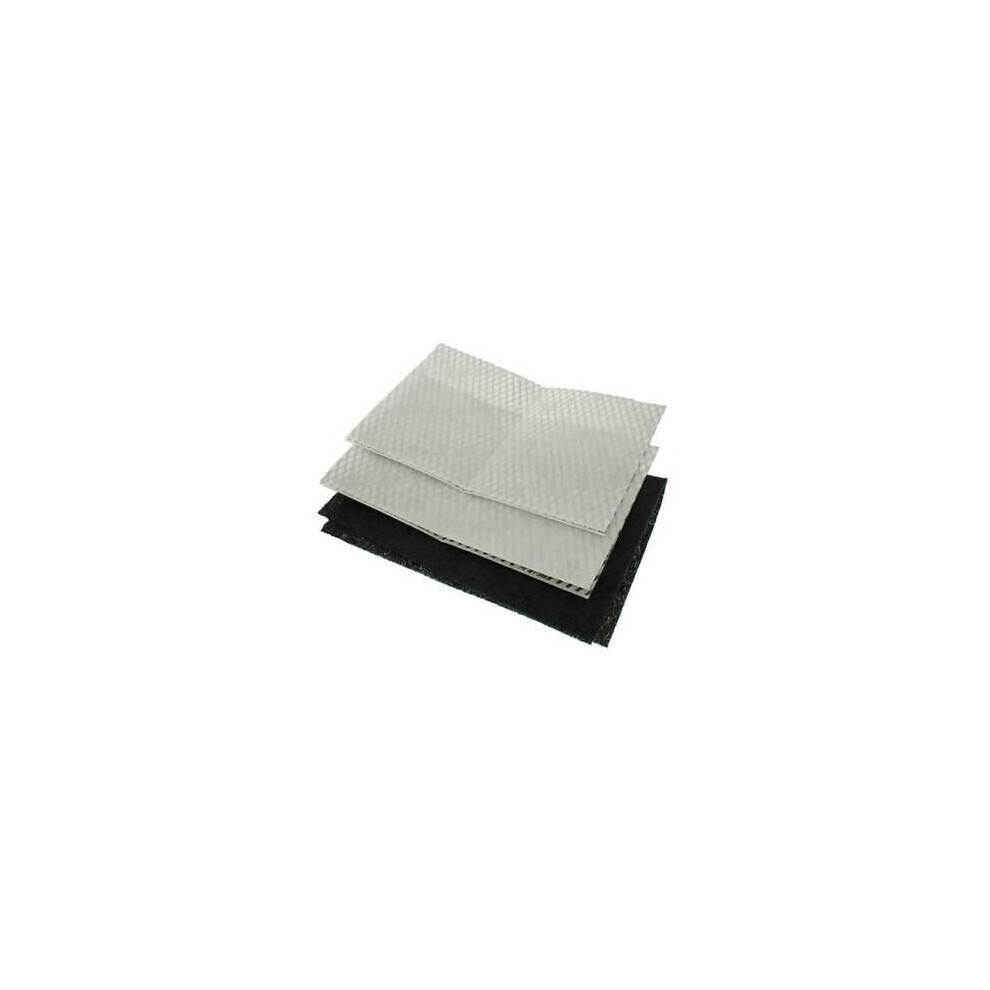 Kga-Supplies Cooker Hood Filters Kit For Neff Extractor Fan Vent Grease Carbon Filter