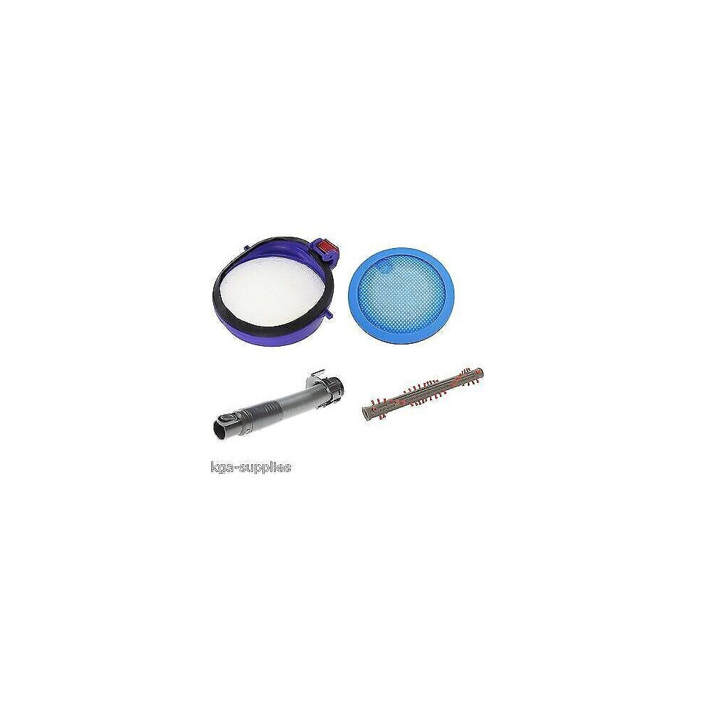 Stretch Hose & Pre / Post Filter Kit & Roller Bar for DYSON DC24 Vacuum Cleaner