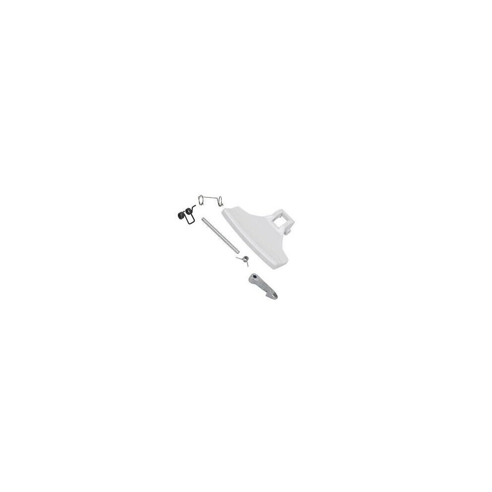 Electrolux Genuine Zanussi Zwf Zwg Zwh Series Washing Machine Door Handle Latch Kit White