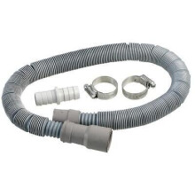 Washing Machine & Dishwasher 2 Metre Waste Drain Hose Extension Kit Universal