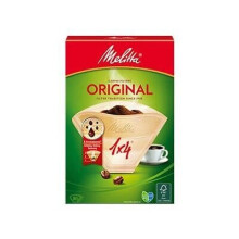 Melitta, 80 Coffee Filters, Size 1x4, For Filter Coffee Makers, Original, Brown