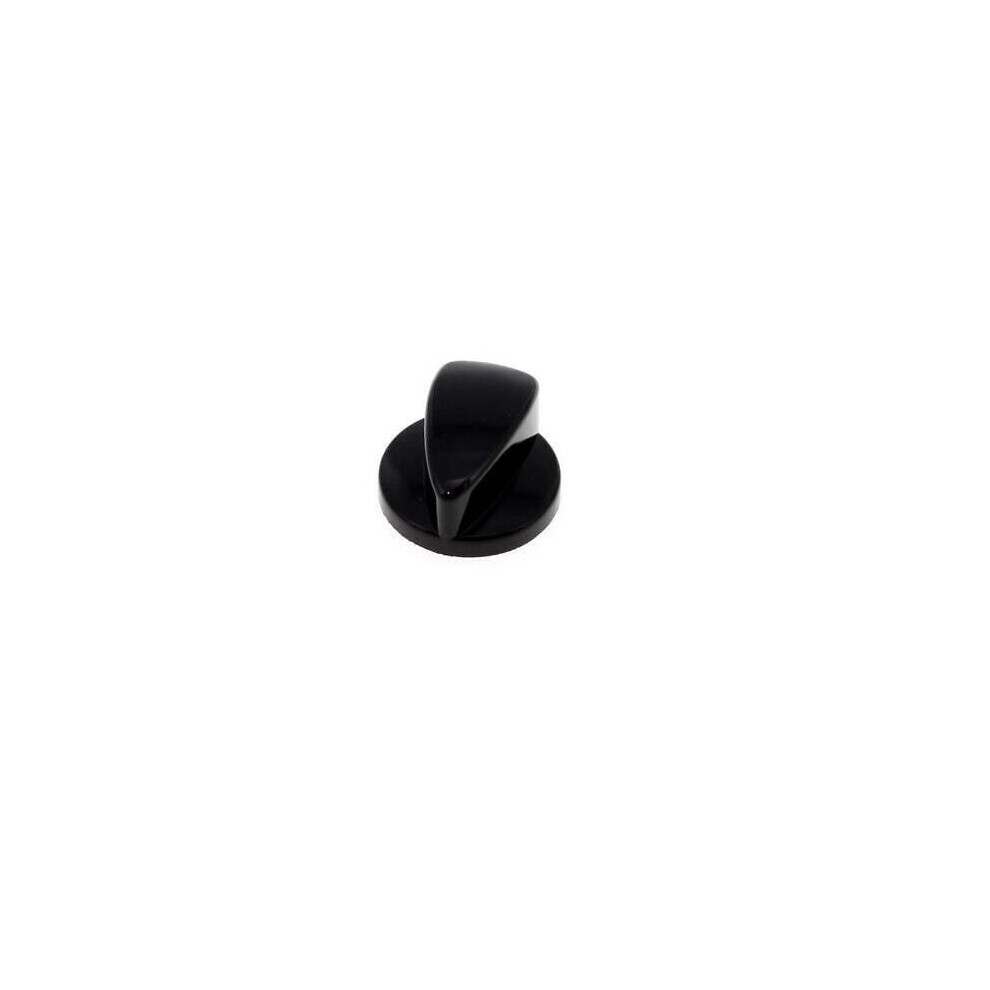 INDESIT Genuine Oven Cooker Knob Grill Hob Dial Switch Black Replacement Part