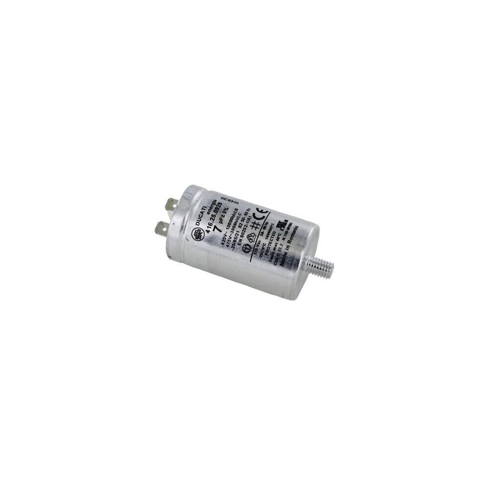 Hoover Genuine Tumble Dryer Motor Capacitor 7UF microfarad 41039164