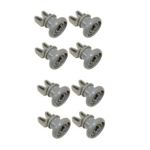 8 x BEKO DW600, DWD4310S, DWD4310W, DWD5410S Dishwasher Upper Basket Wheel