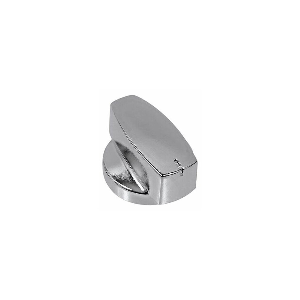 Belling Hob Control Knob Genuine Hotplate Switch Silver Chrome 444445412